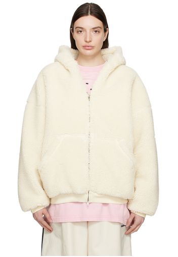 Balenciaga Off-White Patch Jacket