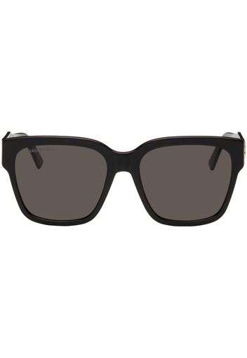 Balenciaga Black Square Sunglasses