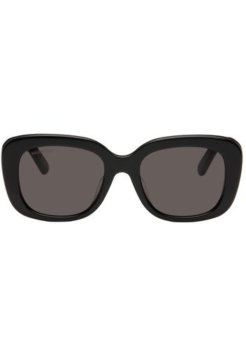 Balenciaga Black Square Sunglasses