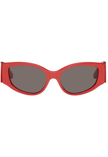 Balenciaga Red Cat-Eye Sunglasses