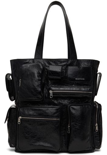 Balenciaga Black Superbusy Tote