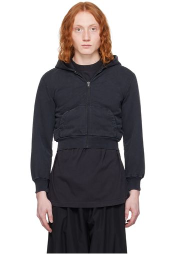 Balenciaga Black Zip Hoodie