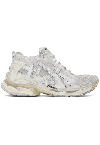 Balenciaga White Runner Sneakers