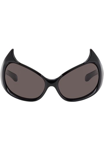 Balenciaga Black Gotham Cat Sunglasses