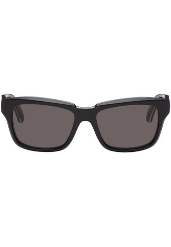 Balenciaga Black Square Sunglasses