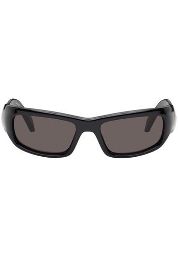 Balenciaga Black Hamptons Rectangle Sunglasses