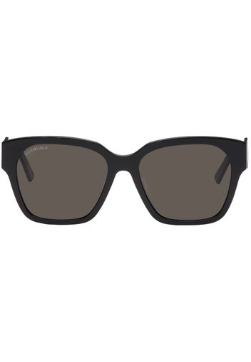 Balenciaga Black Cat-Eye Sunglasses