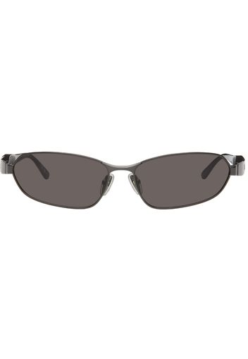 Balenciaga Gunmetal Miami Sunglasses