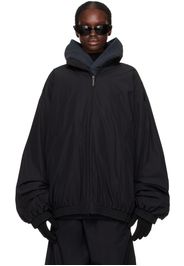 Balenciaga Black DIY Metal Outline Track Jacket