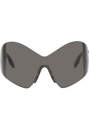 Balenciaga Gray Mask Butterfly Sunglasses