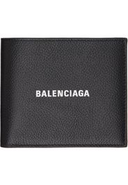 Balenciaga Black Square Folded Wallet