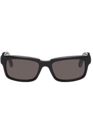 Balenciaga Black Rectangular Sunglasses