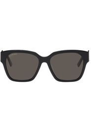 Balenciaga Black Square Sunglasses