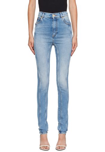 Balmain Blue Slim-Fit Jeans