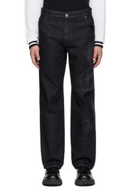 Balmain Black Dragon Jeans