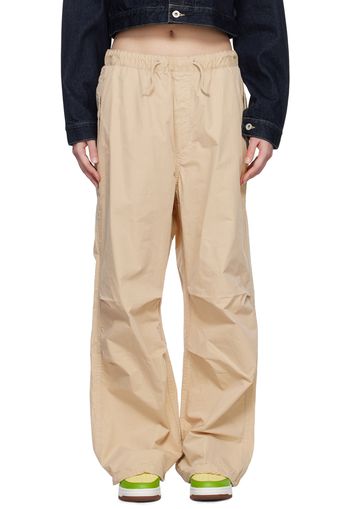 BAPE Beige Army Trousers