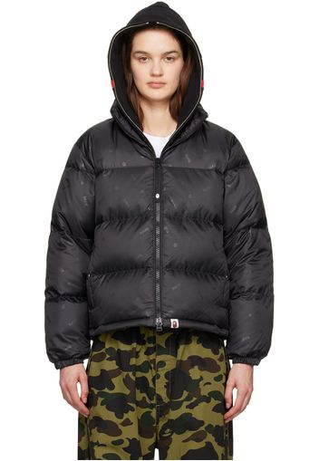 BAPE Black Quilted Down Jacket