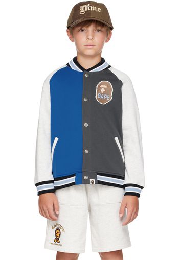 BAPE Kids Multicolor Ape Head Bomber Jacket