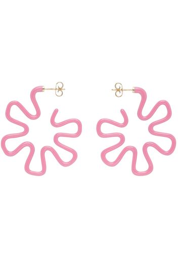 Bea Bongiasca Pink Maxi Margherita Earrings