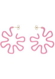 Bea Bongiasca Pink Maxi Margherita Earrings