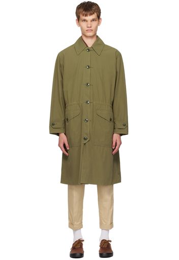 BEAMS PLUS Khaki Military Coat