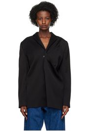 Bianca Saunders Black Pinched Blazer