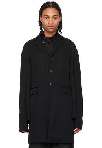 Black Comme des Garçons Black Tailored Coat