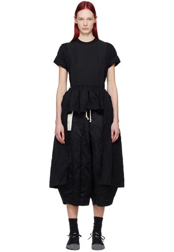 Black Comme des Garçons Black Cutout Minidress