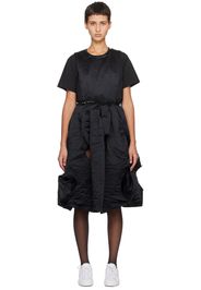 Black Comme des Garçons Black Cutout Midi Dress