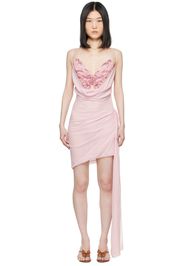 Blumarine Pink Butterfly Minidress