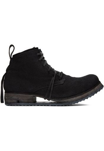 Boris Bidjan Saberi Black 'Boot 4' Boots