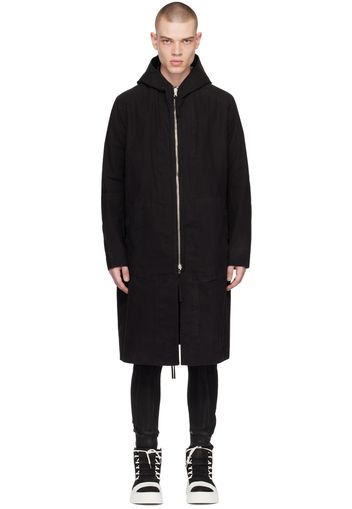 Boris Bidjan Saberi Black Reversible Object-Dyed Coat