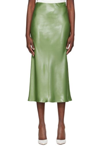 BOSS Green Metallic Midi Skirt