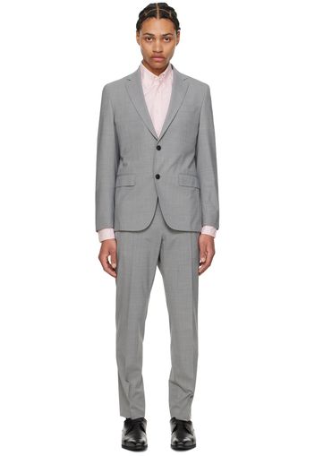 BOSS Gray Slim-Fit Suit