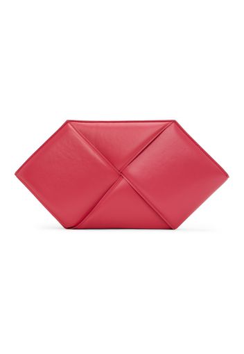 Bottega Veneta Pink Hexagonal Pouch