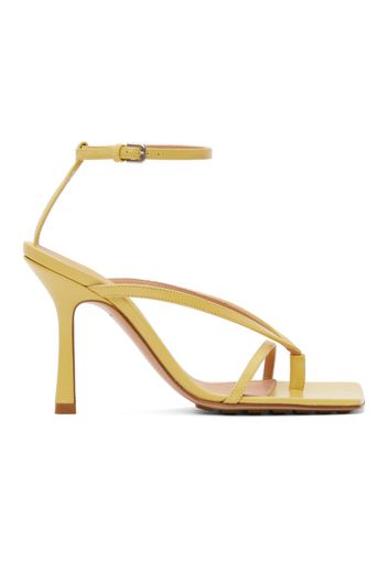 Bottega Veneta Yellow Stretch Sandals