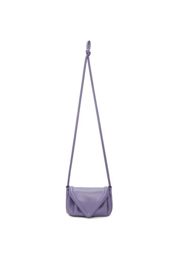 Bottega Veneta Purple Small Beak Clutch