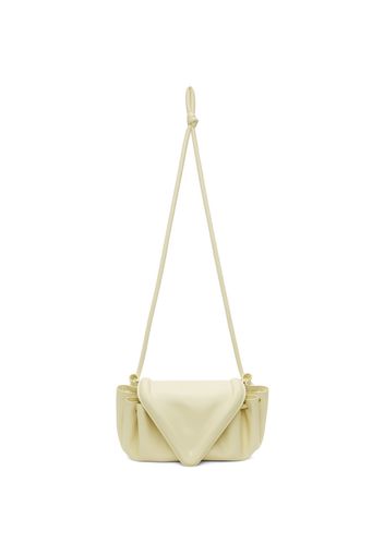 Bottega Veneta Yellow Medium Beak Crossbody Clutch