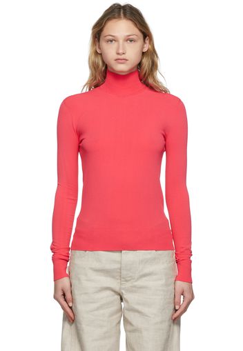 Bottega Veneta Pink Viscose Turtleneck