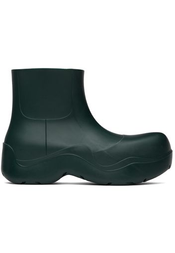 Bottega Veneta Green Puddle Boots