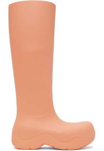 Bottega Veneta Pink Puddle Tall Boot