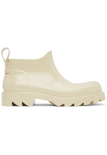 Bottega Veneta Off-White Stride Boots