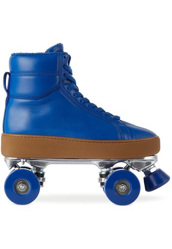 Bottega Veneta Blue Quilt Roller Skates