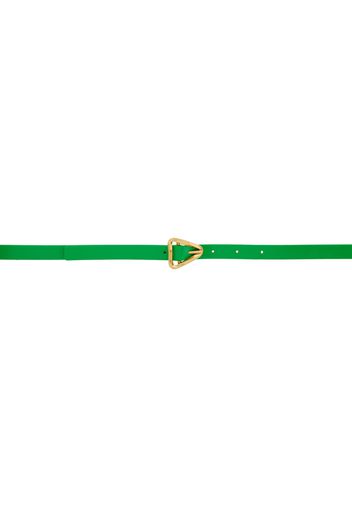 Bottega Veneta Green Triangle Belt