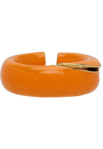 Bottega Veneta Orange Fold Ring