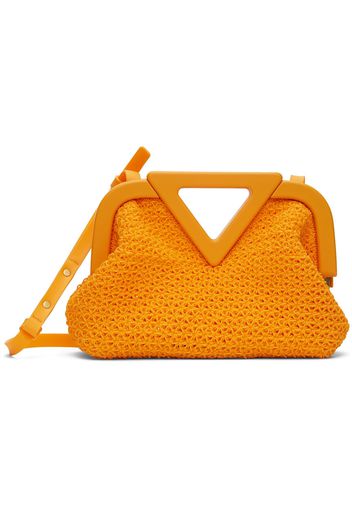 Bottega Veneta Orange Point Top Handle Bag