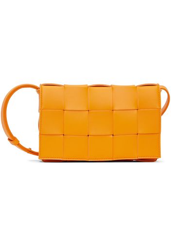 Bottega Veneta Orange Small Cassette Bag