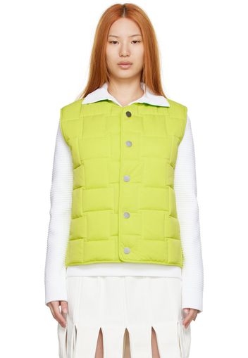 Bottega Veneta Green Nylon Vest