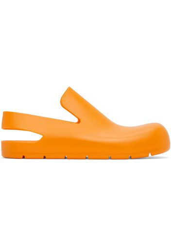 Bottega Veneta Orange Puddle Loafers