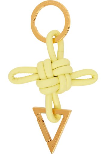 Bottega Veneta Yellow Lambskin Keychain